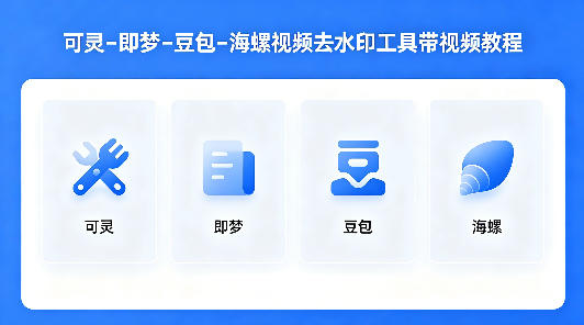 可灵–即梦–豆包–海螺视频去水印工具带视频教程-勇哥博客