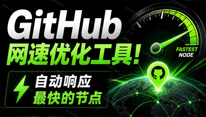 GitHub网速优化工具!让你更快速的打开Github,自动响应最快的节点,轻量级开源工具, Ghips-勇哥博客